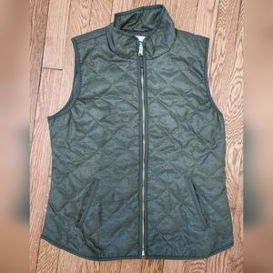 Old Navy Olive Green Women's Vest Size MEDIUM